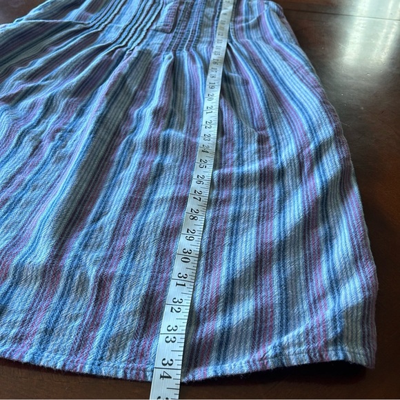 Sonoma Blue Pleated Sleeveless Sundress - Picture 9 of 9